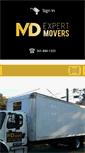 Mobile Screenshot of mdexpertmovers.com